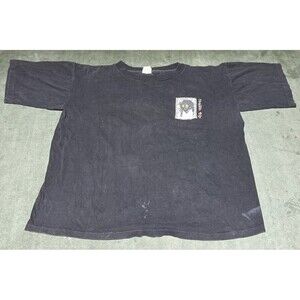 Vintage 90s Bugle Boy Jamaica Srie Height Logo T-Shirt Small?